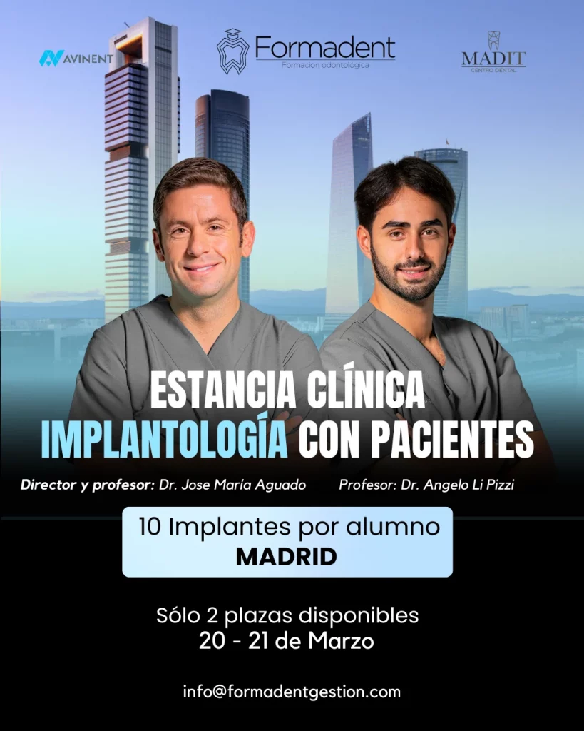 curso de implantologíi con pacientes reales en madrid